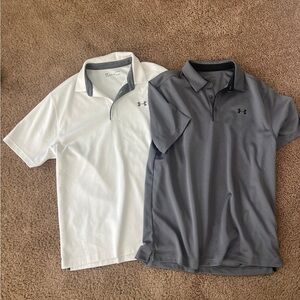 BUNDLE of two Under Armour Polos
